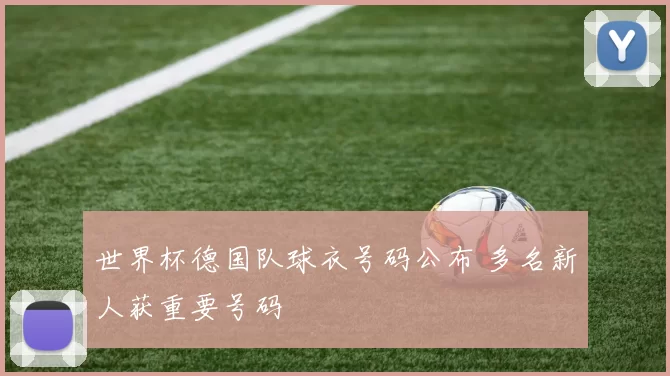 世界杯德国队球衣号码公布 多名新人获重要号码