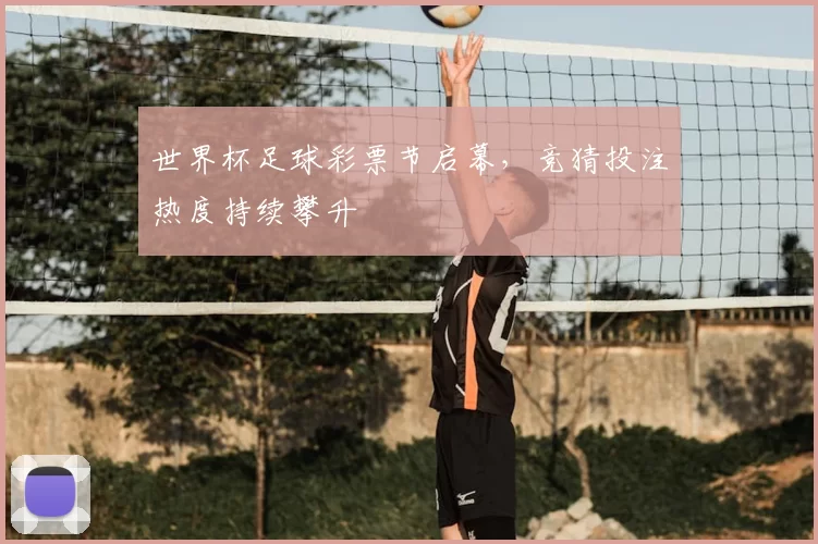世界杯足球彩票节启幕，竞猜投注热度持续攀升