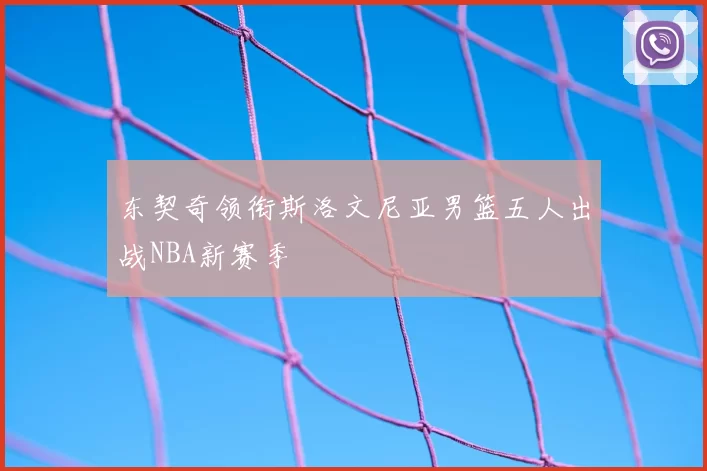 东契奇领衔斯洛文尼亚男篮五人出战NBA新赛季