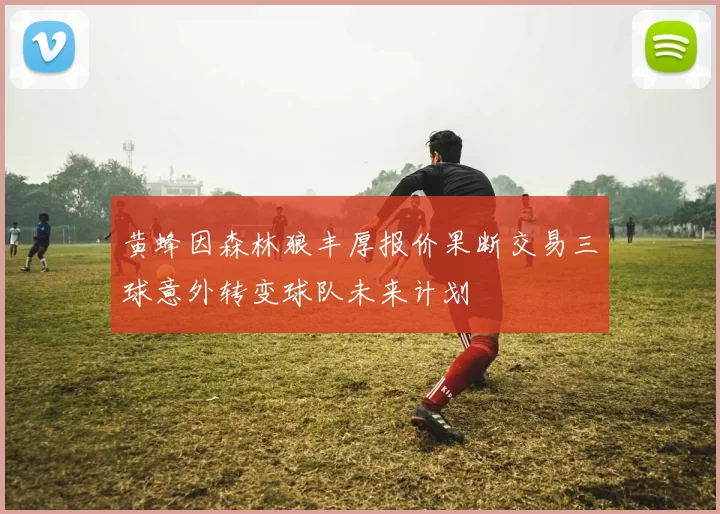 黄蜂因森林狼丰厚报价果断交易三球意外转变球队未来计划